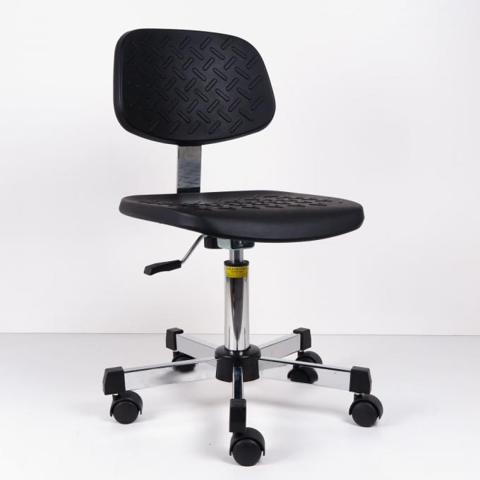 Durable Conductive Ergonomic ESD Chairs Anti Static Polyurethane Material