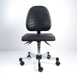 China 360 Degree Swivel PU Foaming Ergonomic ESD Chairs In Special Shape And Surface Design factory