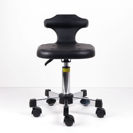 China Polyurethane Ergonomic ESD Chairs Stools With Small Backrest And Save Space factory