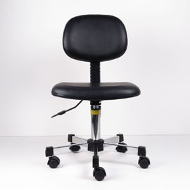 China PU Leather ESD Office Chair Tilt Backrest With Adjustable Tension Controlled factory
