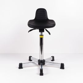 China Self Skinned Urethane Sit Stand Stool Five Legged For Prolonged Periods Workers factory