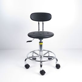 China Adjustable/swivel ESD Anti Static Stool With Small Backrest To Save Space factory