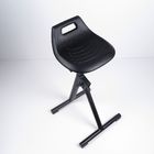 Black Polyurethane Seat Stand Stool Herringbone Fixed Foot Support  Work Chair supplier
