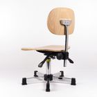Plywood Adjustable Industrial Production Chairs 3 Ways Wooden Swivel Chair supplier
