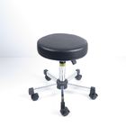 Artificial Leather Ergonomic Laboratory Stools Durable Seat Height Adjustable supplier