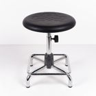 Self Skinned Polyurethane Armless ESD Safe Chairs , Electrostatic Discharge Stool supplier