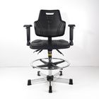 360 Degree Swivel / Rotating Ergonomic ESD Chairs 350lb For High Lab Workbench supplier