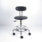Adjustable/swivel ESD Anti Static Stool With Small Backrest To Save Space supplier