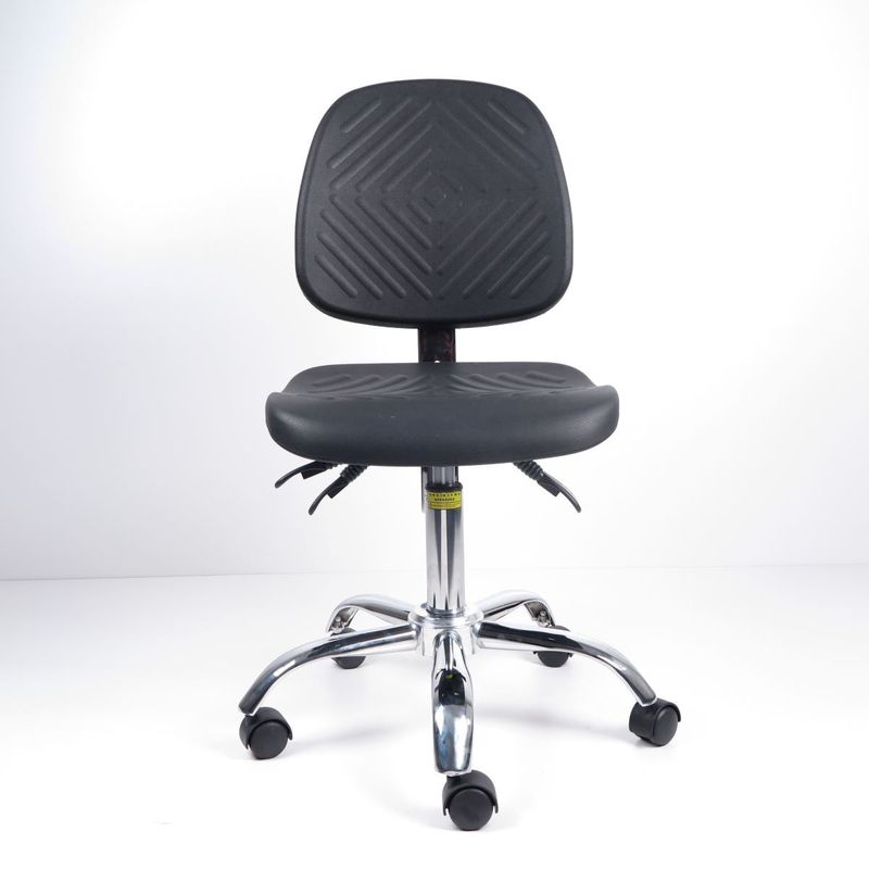 Polyurethane ESD Cleanroom Chairs Backrest Tilt Adjustment Comfortable supplier