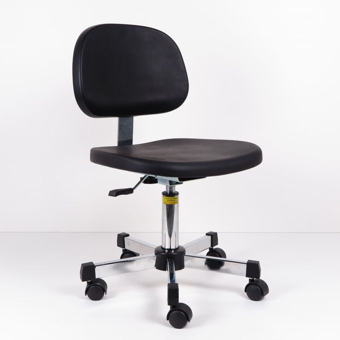Dual Density Ergonomic Lab Chairs 360 Swivel Adjustable ESD Safe Chairs