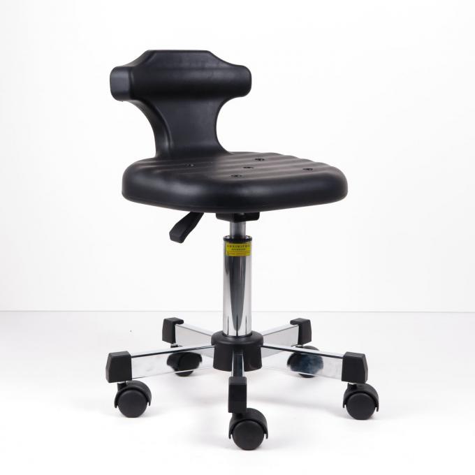 Polyurethane Ergonomic ESD Chairs Stools With Small Backrest And Save Space