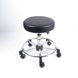 China Long Lasting Laboratory Stool Chair Solvent Resistance With Foot Ring factory