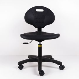 China Polyurethane ESD Cleanroom Chairs With Backrest , ESD Safe Lab Chairs factory