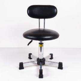 China Laboratory Chairs Ergonomic Ergonomic Lab Stools Synthetic Leather Or Fabric Covered factory