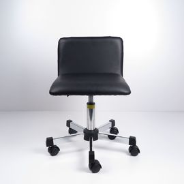China Black Upholstered Vinyl ESD Safe Chairs Used In Electronics Industry factory