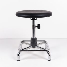 Self Skinned Polyurethane Armless ESD Safe Chairs , Electrostatic Discharge Stool