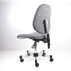 Gray Fabric Ergonomic Workbench Chairs Adjustable Large Back Laboratory Chairs supplier