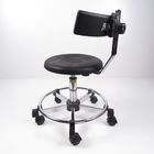 Industrial Ergonomic ESD Chairs Save Space With Foot Ring 2 Adjustments Way supplier