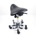 Polyurethane Ergonomic ESD Chairs Swivel Saddle Stool Adjustable Seat Angle supplier