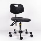 Polyurethane Adjustable Industrial Work Chairs Non Slip 5 Star Electroplated supplier