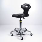 Small Backrest ESD Task Chair PU Foaming By Foot Stepping To Adjust Height supplier