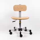 Dual Wheel Ergonomic Industrial Task Chair With Backrest Height Tilt Adjustments supplier