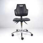 Soft Self Skinned Polyurethane ESD Safe Chairs With Hooded Swivel Castors supplier