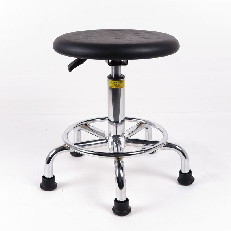 Ergonomic Polyurethane Anti Static Stool , Concise Static Dissipative Chair supplier