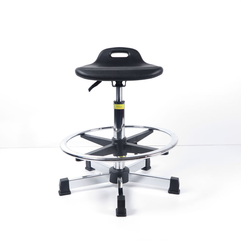 Industrial Ergonomic Lab Stool Chair Anti Static PU Foaming For Factory Worker supplier